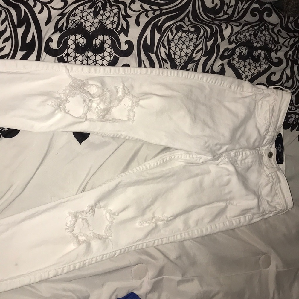 White jeans